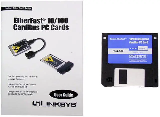 Alt view image 3 of 4 - LINKSYS PCM200 10/100Mbps LAN PCMCIA Card