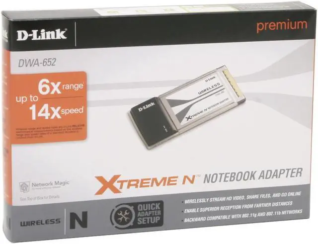 Alt view image 5 of 5 - D-Link DWA-652 Xtreme N Notebook Adapter