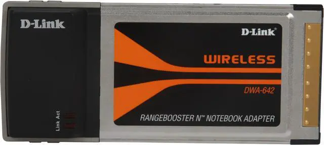 Alt view image 5 of 7 - D-Link DWA-642 RangeBooster N Notebook Adapter