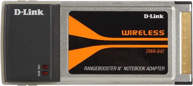 Alt view image 2 of 5 - D-Link DWA-642 RangeBooster N Notebook Adapter