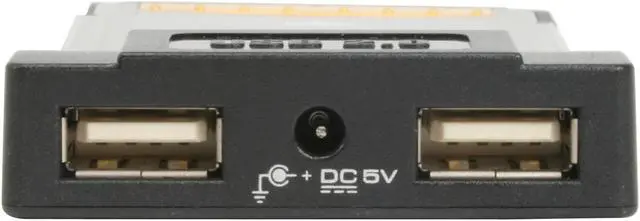 Alt view image 2 of 7 - IOGEAR Z-GPU202 2 Port USB 2.0 PCMCIA CardBus Card