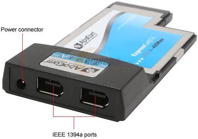 Alt view image 2 of 4 - XTERASYS E94A IEEE 1394 ExpressCard 2 x IEEE 1394