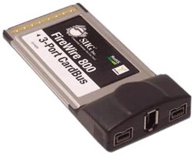 SIIG NNPC8312S2 Firewire 800 Cardbus DV Kit - Newegg.com