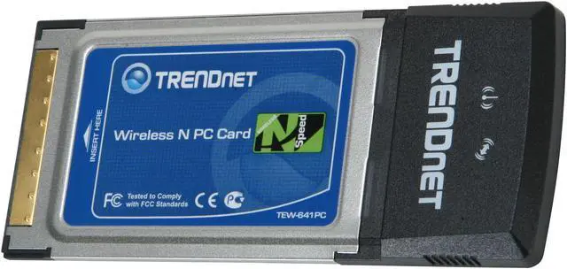 Main image of TRENDnet TEW-641PC Wireless N PC Card
