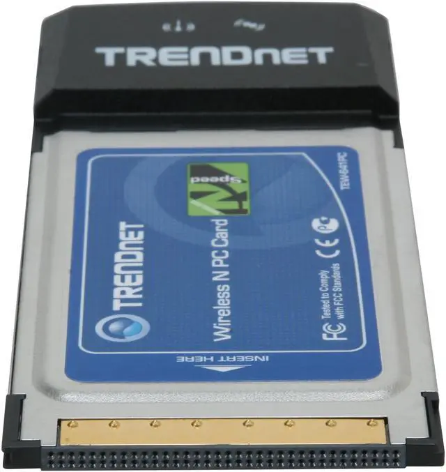 Alt view image 3 of 4 - TRENDnet TEW-641PC Wireless N PC Card