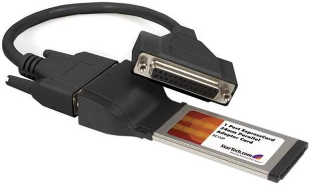 StarTech EC1UP ExpressCard Parallel Laptop Adapter Card - Newegg.com
