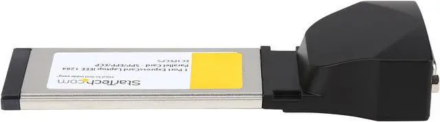 Alt view image 5 of 7 - StarTech.com 1 Port ExpressCard Laptop Parallel Adapter Card EC1PECPS