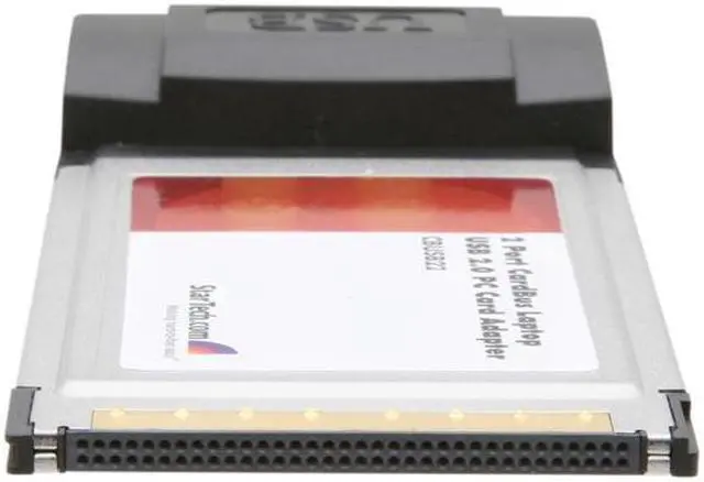 Alt view image 4 of 5 - StarTech CBUSB22 2 Port CardBus Laptop USB 2.0 PC Card Adapter