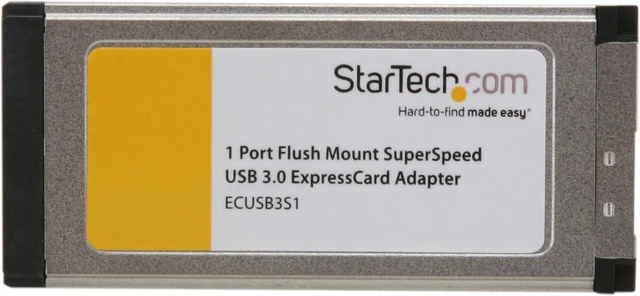 Alt view image 2 of 5 - StarTech.com ECUSB3S1 USB ExpressCard 1 x USB 3.0