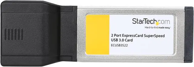 Alt view image 3 of 6 - StarTech.com ECUSB3S22 USB ExpressCard 2 x USB 3.0