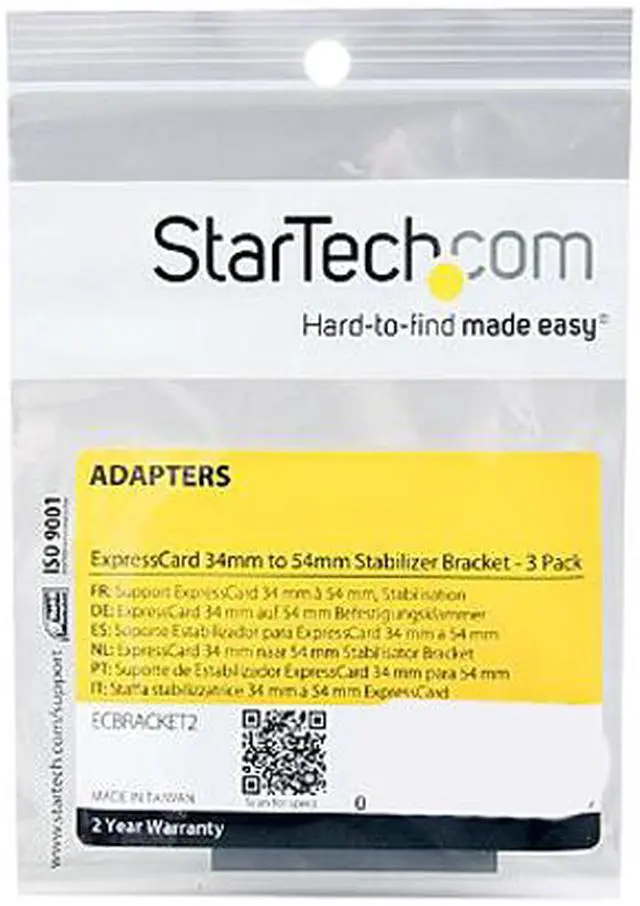 Alt view image 7 of 7 - StarTech.com ECBRACKET2 Stabilizer Adapter