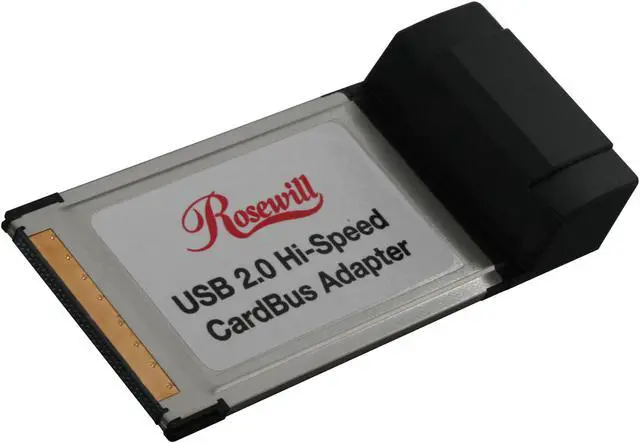 Main image of Rosewill RC-600 4 Port USB2.0 PCMCIA Card