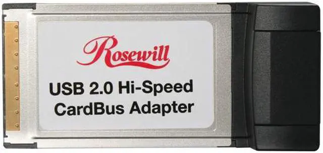 Alt view image 4 of 5 - Rosewill RC-600 4 Port USB2.0 PCMCIA Card