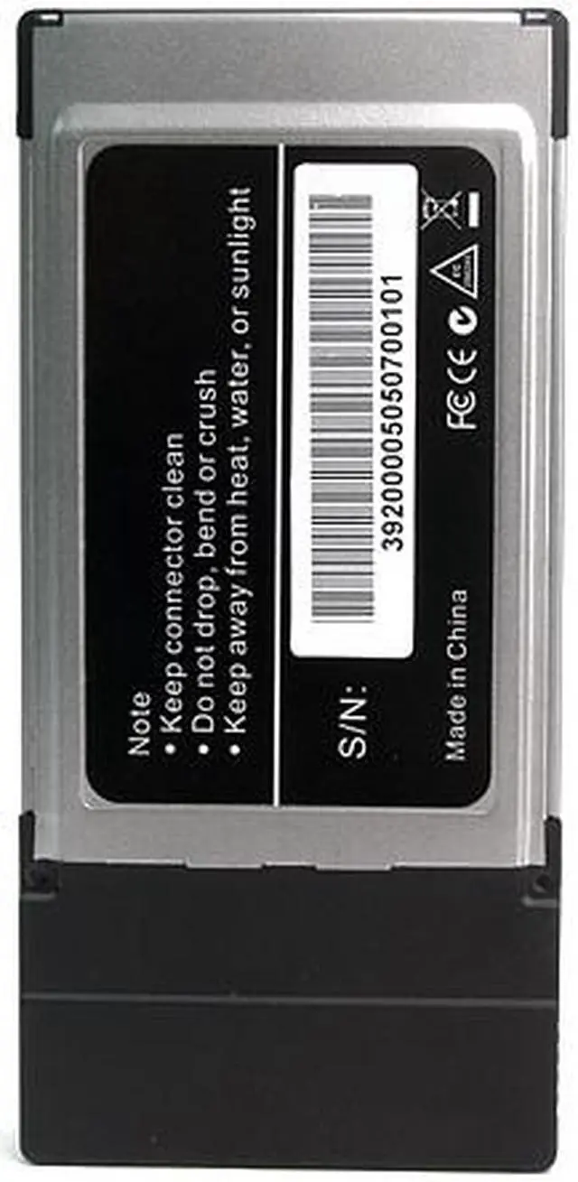 Alt view image 2 of 5 - Rosewill RC-604 2-Port eSATA PCMCIA Card