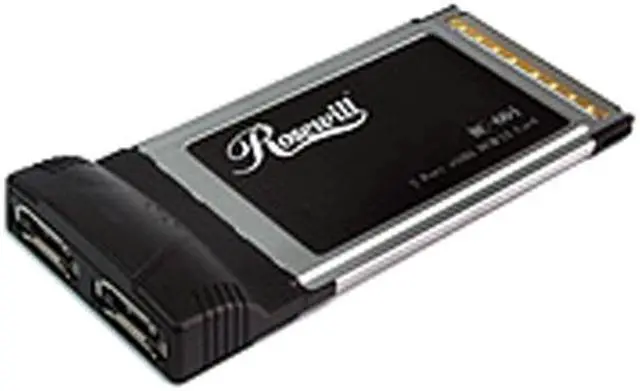 Main image of Rosewill RC-604 2-Port eSATA PCMCIA Card