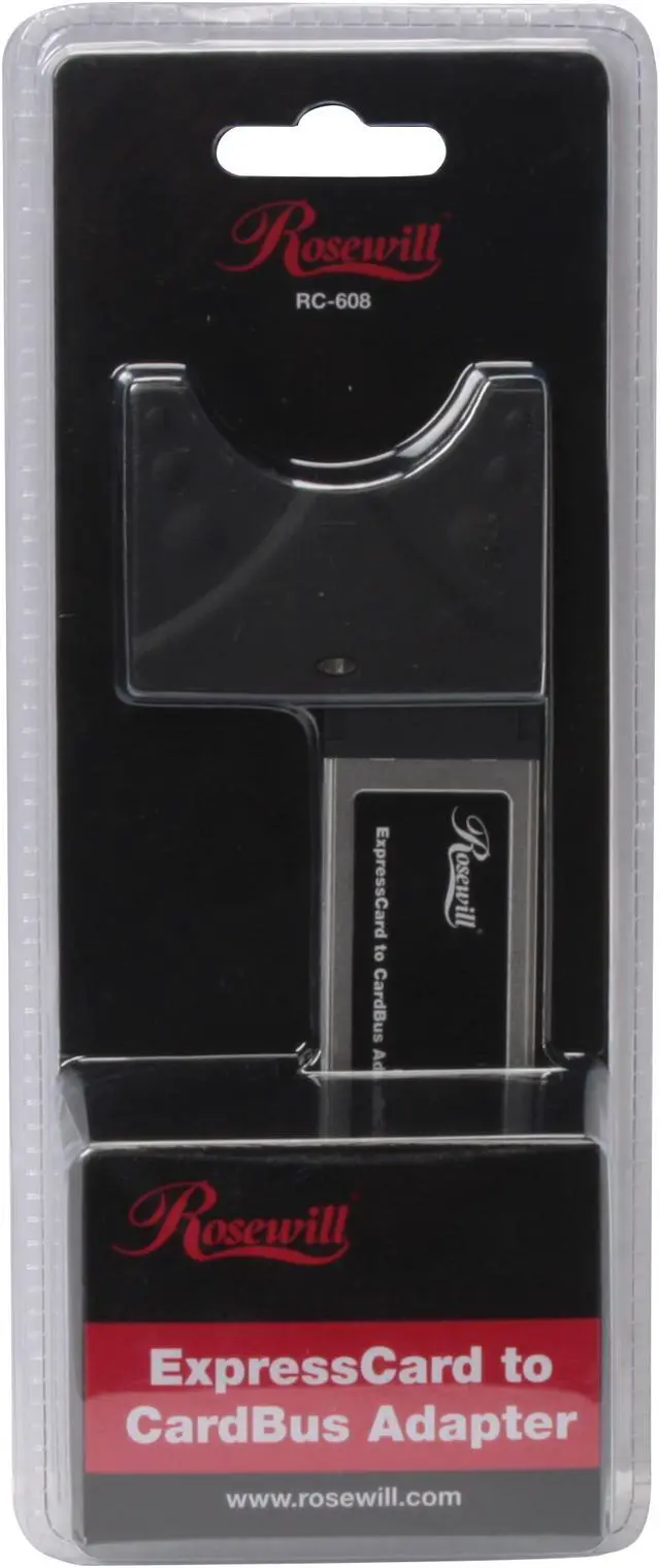 Alt view image 6 of 6 - Rosewill RC-608 ExpressCard to CardBus Adapter