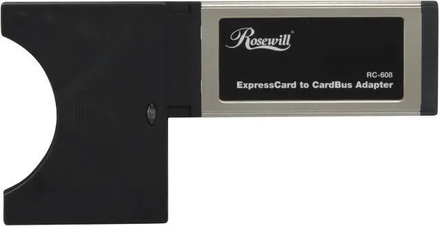Alt view image 4 of 6 - Rosewill RC-608 ExpressCard to CardBus Adapter