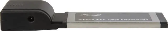 Alt view image 3 of 5 - Rosewill TI 2 Ports IEEE 1394a 6-pin ExpressCard Model RC-612