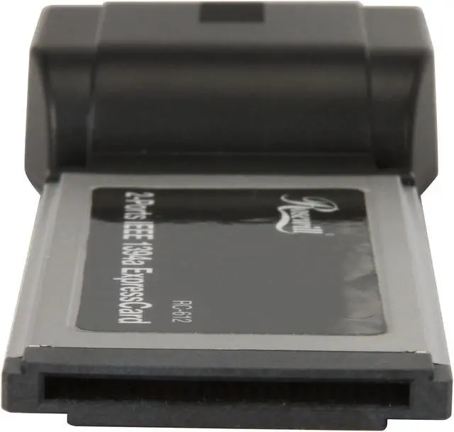 Alt view image 4 of 5 - Rosewill TI 2 Ports IEEE 1394a 6-pin ExpressCard Model RC-612