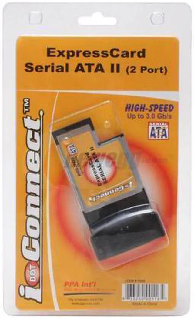 Alt view image 4 of 4 - PPA 1165 SATA II ExpressCard 54 2 x SATA II
