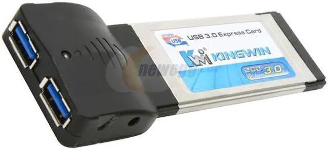 Main image of KINGWIN  U3EC2-1 2 Ports USB 3.0 ExpressCard