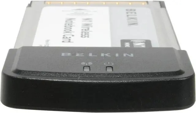 Alt view image 4 of 5 - BELKIN F5D8011 N1 Wireless Notebook Card