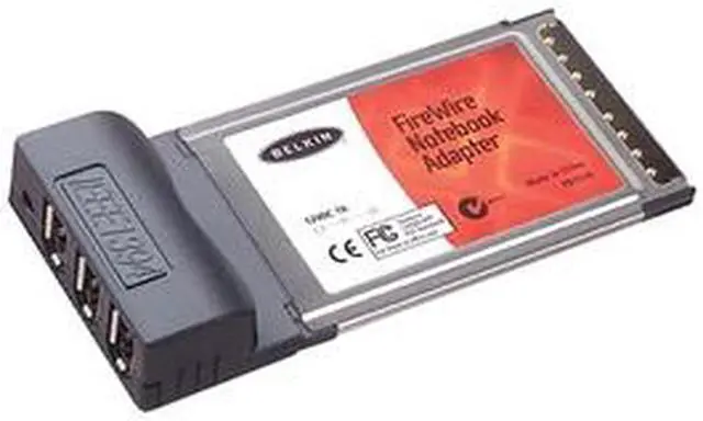 Main image of BELKIN F5U513v IEEE 1394 PCMCIA Card 3 x IEEE 1394