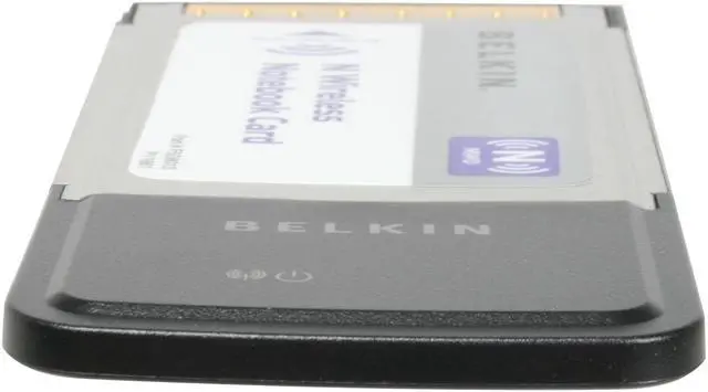 Alt view image 4 of 5 - BELKIN F5D8013 N Wireless Notebook Card