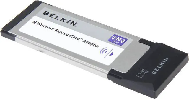 Main image of BELKIN F5D8073 N Wireless ExpressCard Adapter