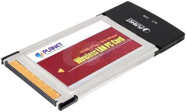 Main image of PLANET WL-3565 54Mbps 802.11G PCMCIA Wireless LAN Adapter