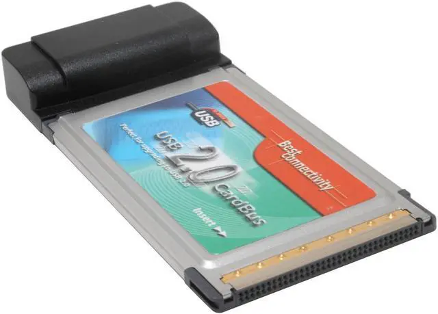 Alt view image 3 of 5 - SYBA SD-PCMU2-VIA USB PCMCIA Card Two USB Type A connectors