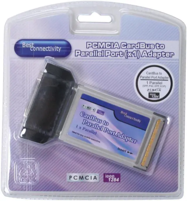 Alt view image 4 of 4 - SYBA SD-PCB-1P 1 Port Parallel PCMCIA Cardbus Controller