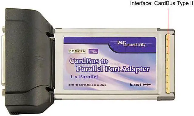Alt view image 3 of 4 - SYBA SD-PCB-1P 1 Port Parallel PCMCIA Cardbus Controller
