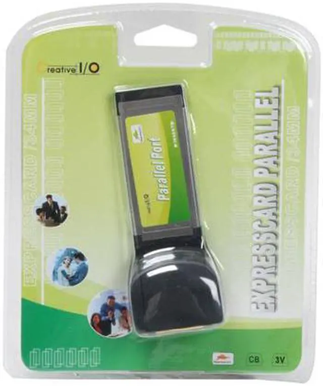 Alt view image 3 of 3 - SYBA SY-EXPC34-1P Paralle Port ExpressCard 1 x Parallel Port