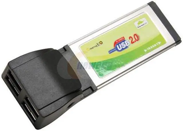 Main image of SYBA SY-EXPC34-4U USB 2.0 4-Port ExpressCard