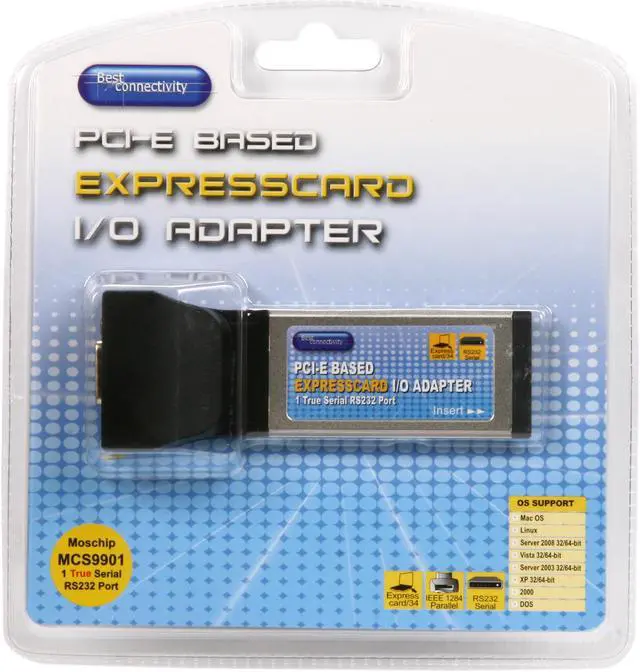 Alt view image 7 of 6 - SYBA  SD-EXP15005  1x Serial Port ExpressCard