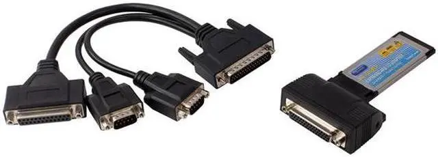 Main image of SYBA SD-EXP50021 2 x Serial + 1 x Parallel Ports Expresscard