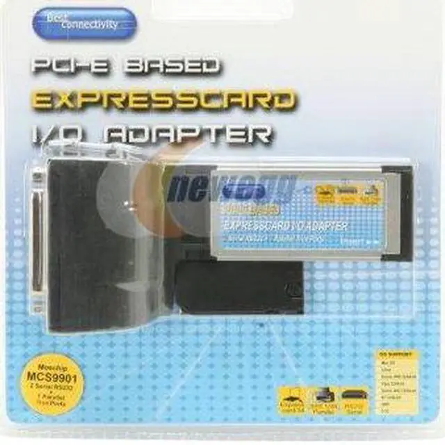 Alt view image 2 of 2 - SYBA SD-EXP50021 2 x Serial + 1 x Parallel Ports Expresscard
