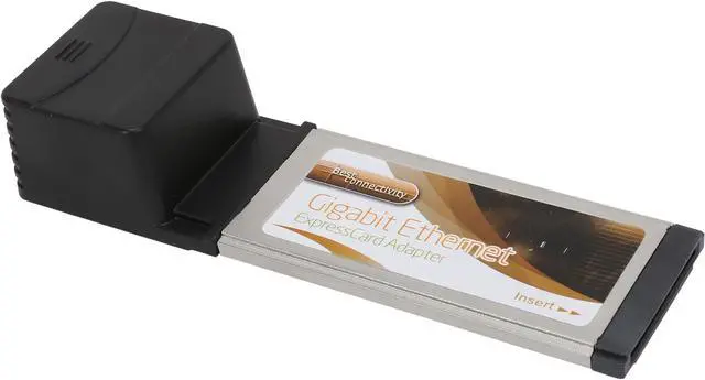 Main image of SYBA SD-EXP24010 ExpressCard 1x RJ45 Gigabit Ethernet Card, 34mm, Realtek Chipset