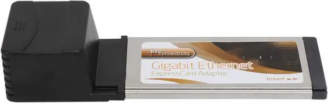 Alt view image 2 of 6 - SYBA SD-EXP24010 ExpressCard 1x RJ45 Gigabit Ethernet Card, 34mm, Realtek Chipset