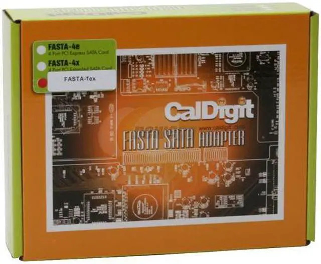 Alt view image 4 of 4 - CalDigit SATA ExpressCard Model FASTA-1ex