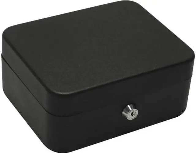 Main image of Royal Sovereign CMCB-200 Full-Size Cash Box, Solid Steel Construction, Removable Cash Box Tray, Black