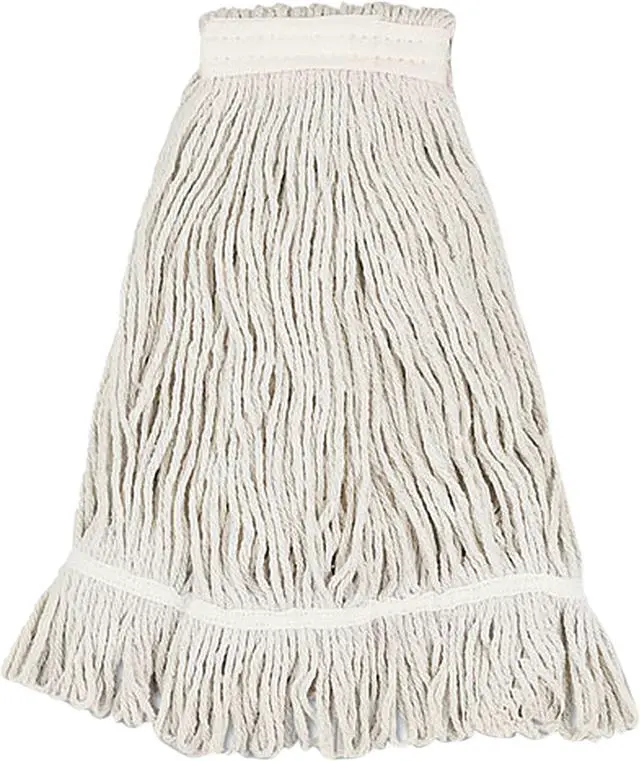 Main image of Mop Head, Loop Web/Tailband, Value Standard, Cotton, No. 32, White, 12/Carton