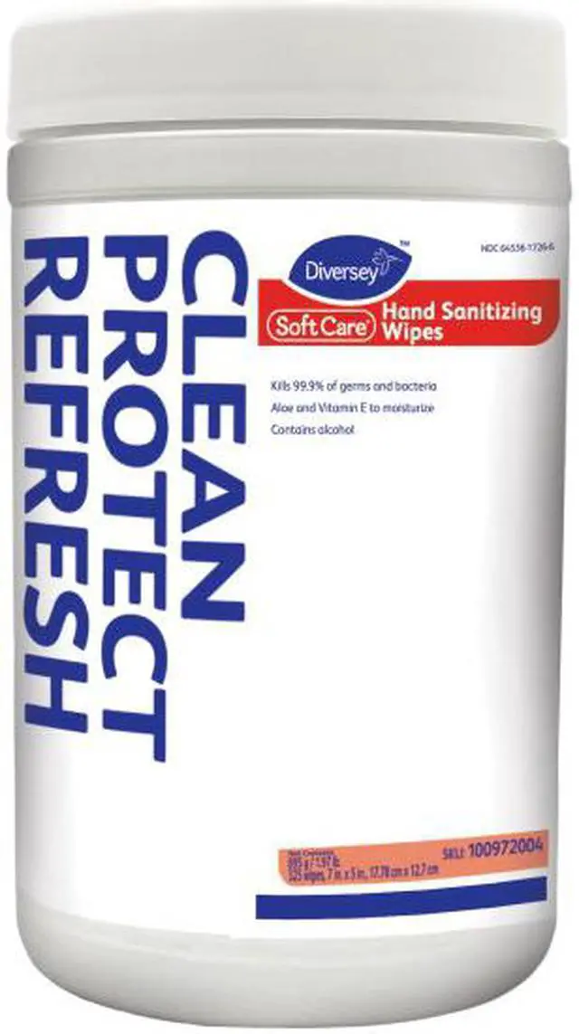 Main image of Diversey Sani Soft Hand Wipes 100972004