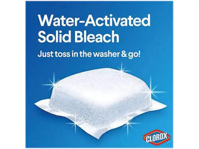 Alt view image 3 of 3 - Clorox Control Bleach Packs Regular 12 Tabs/Pack 6 Packs/Carton 31371