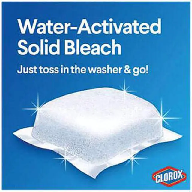 Alt view image 3 of 3 - Clorox Control Bleach Packs Regular 12 Tabs/Pack 6 Packs/Carton 31371