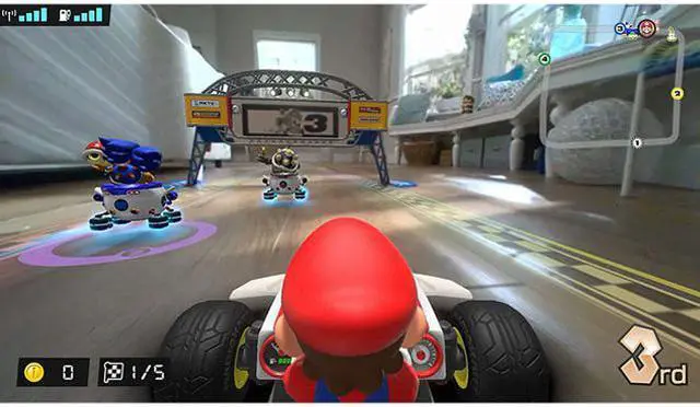 Alt view image 5 of 5 - Mario Kart Live: Home Circuit - Nintendo Switch, Nintendo Switch Lite