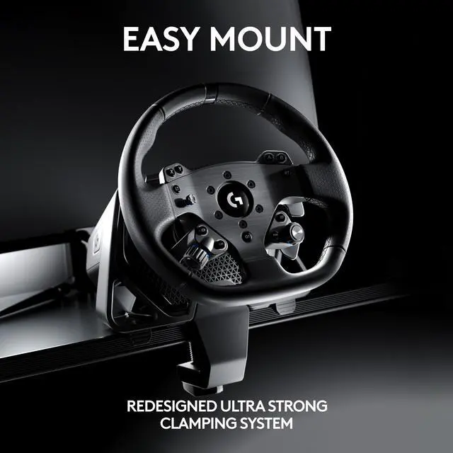 Alt view image 6 of 10 - Logitech G PRO TRUEFORCE Racing Wheel for PC & VR