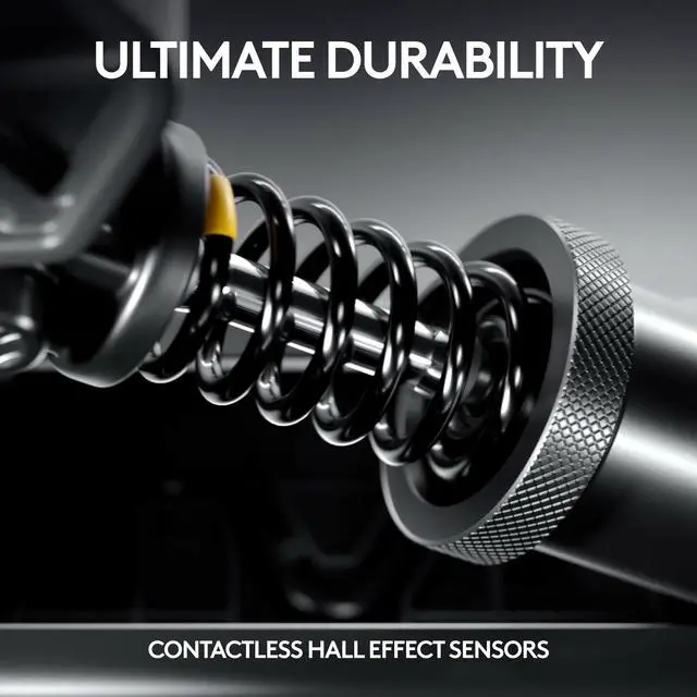 Alt view image 5 of 8 - Logitech G PRO Racing Pedals - Racing Simulator Pedals with 100kg Load Cell Brake, Fully Customizable, Swappable Springs & Elastomers, Modular Design