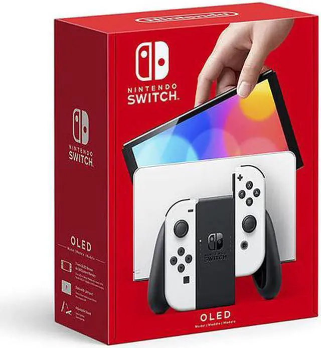 Main image of Nintendo Switch  OLED Model w/ White Joy-Con - White